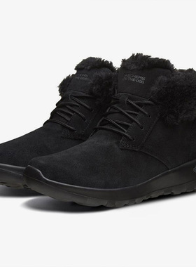 斯凯奇女子正品加绒雪地靴断码特价  15506-BBK  144010-BBK