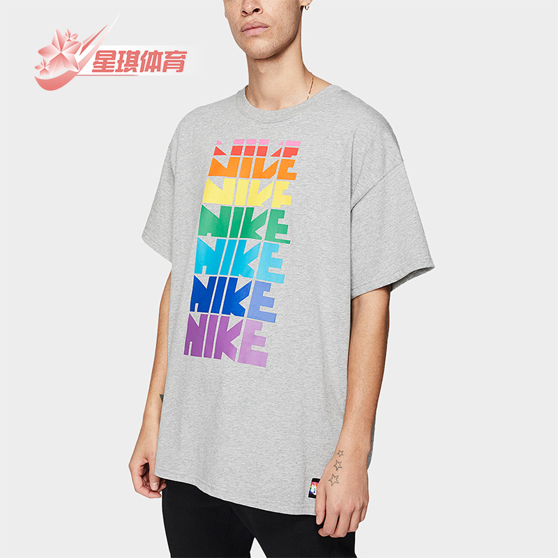 耐克男子运动透气圆领短袖