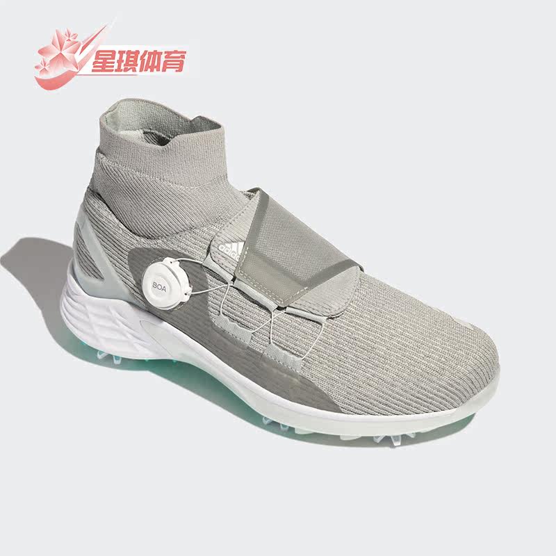 Adidas/阿迪达斯正品新款高帮高尔夫女子透气运动休闲球鞋 GW0897