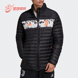 Adidas/阿迪达斯正品尤文图斯男子足球运动保暖立领羽绒服 FR4206
