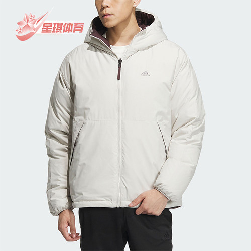Adidas/阿迪达斯男子连帽羽绒服