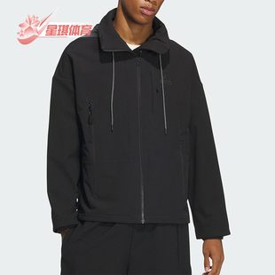 男士 Adidas 新款 春季 舒适运动保暖连帽外套IM9059 阿迪达斯正品