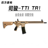 司骏系列出品TTI Tr1玩具枪电动声光模型尼龙儿童不可发射软弹枪