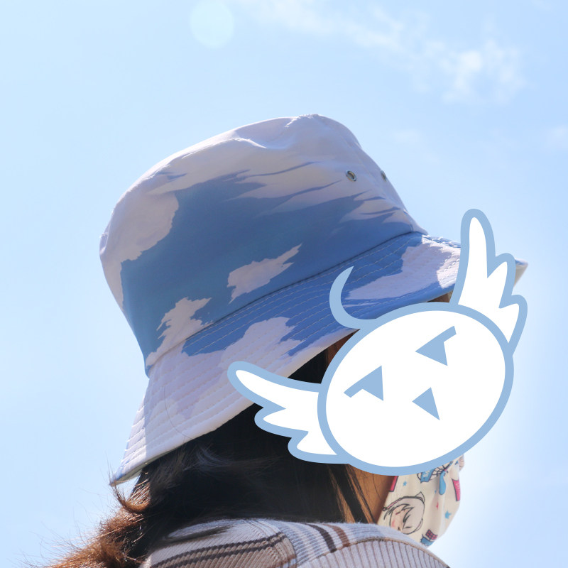 【清仓不售后】秦时明月白凤渔夫帽遮阳帽透气帽子动漫周边,模玩/动漫/周边/娃圈三坑/桌游,动漫T恤/鞋帽/服装,淘宝优惠券,粉丝福利购,淘宝优惠卷