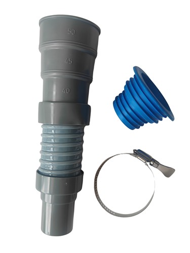 加粗多口径40mm45mm50mm水槽下水软管商用防臭防溢水转30排水管