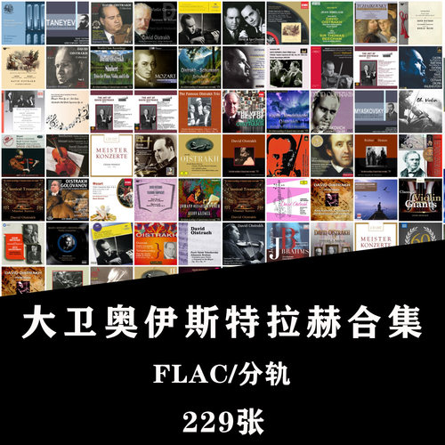 大卫 奥伊斯特拉赫 Oistrakh无损FLAC合集HIRES精选收藏集