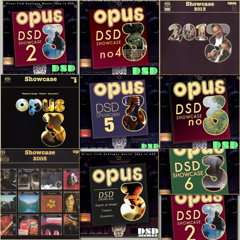 Opus3  Showcase 试音DSD示范精选合集HiRes收藏系列
