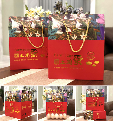 现货30-40枚散养农家土鸡蛋包装盒柴鸡蛋礼品盒笨鸡蛋纸盒子定做