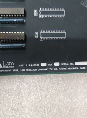 LAM 810-017388中控板议价