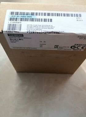 6ES7331-7KB02-0AB0模拟输入模组全新原议价