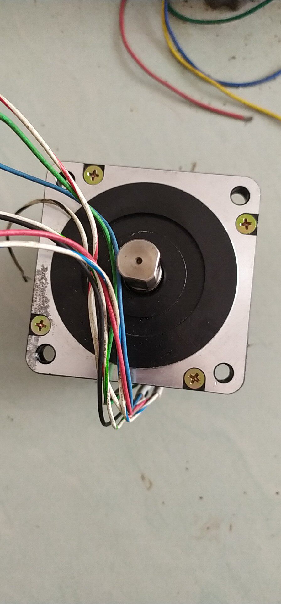 旧拆台湾东元 86步进电机 dst86em83a0000000 2.8v 4.5a