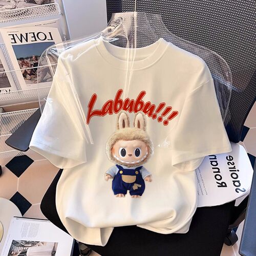 拉布布t恤儿童女童短袖可爱童装