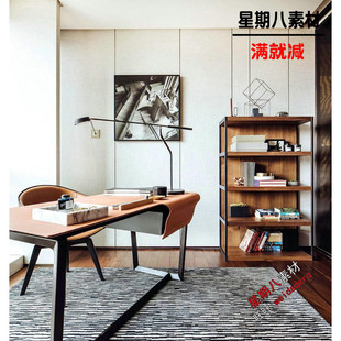 c87 李玮珉广州汇悦台样板间现代简约CAD施工图纸奢华港式设计