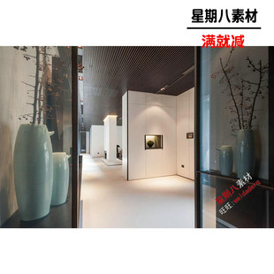 z18 李玮珉设计新中式会所禅意新中式别墅会所设计平面图