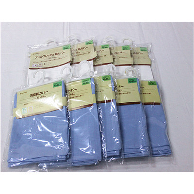 外贸余货纯棉布涤棉布单人枕芯套