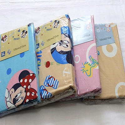 被套单件外贸余货卡通涤棉布褥套