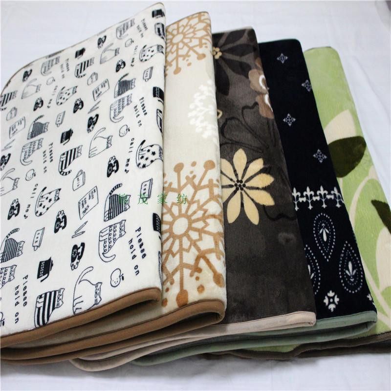 地垫印花珊瑚绒布外贸尾货特惠价脚垫床前垫子爬行垫飘窗垫80x120