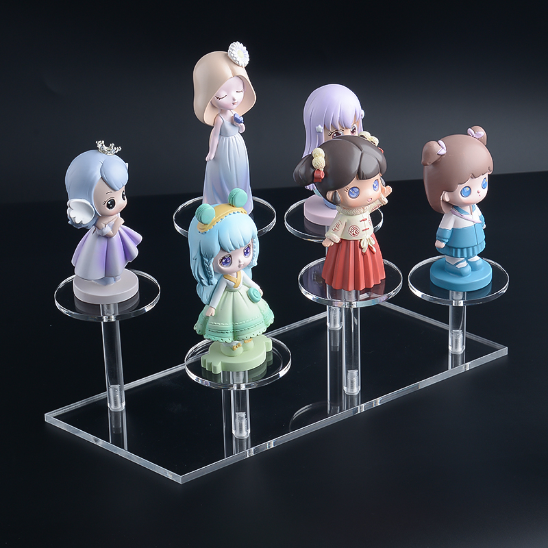 娃娃展示架手办盲盒首饰陈列