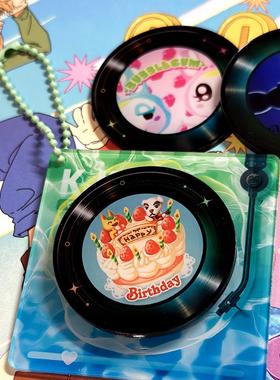 动森《你的生日》CD机挂件自制NFC唱片机-KK偶像蓝色饭团海浪谷美