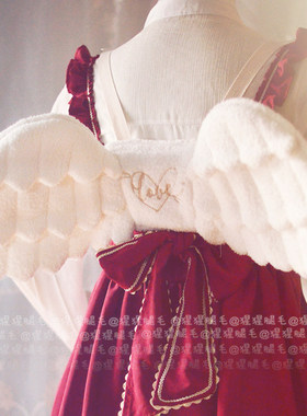 lolita少女心天使翅膀软萌小背包