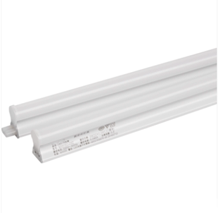 T5LED日光灯管低压24伏电瓶12v照明灯家用一体地摊灯太阳能光源白