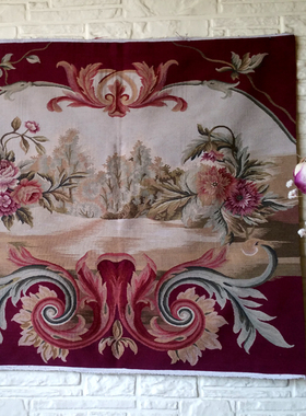 [2017.5月新]出口欧美博物馆皇家收藏手工皇宫绣挂毯[唐顿庄园]