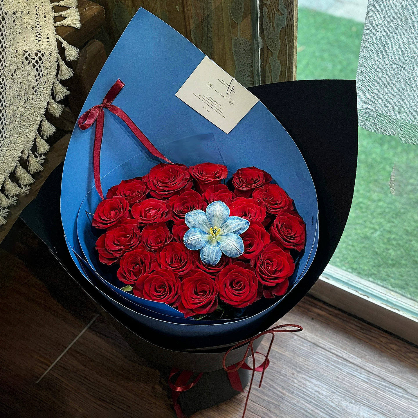 高级感玫瑰郁金香花束生日鲜花速递同城北京上海杭州全国配送女友
