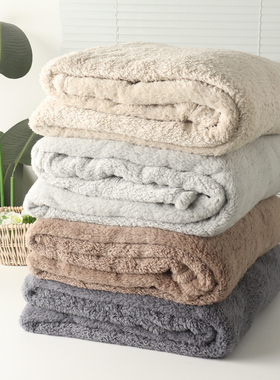 外贸加厚珊瑚绒舒棉绒北极绒毛毯床单盖毯保暖休闲毯午休毯毯子冬