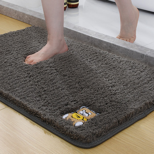 浴室地垫吸水卫生间脚垫厕所门口防滑地毯卫浴厨房门垫子进门家用