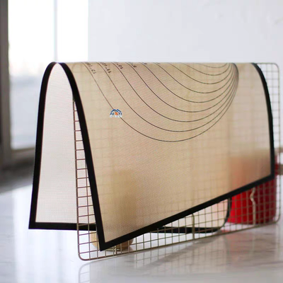 出口挪威 食品级铂金硅胶揉面垫擀面垫马卡龙不粘不移切面刀烤垫