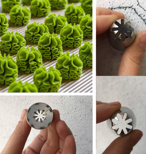 包邮网红珍妮曲奇853裱花嘴  无缝焊接304小熊jenny曲奇 送配方