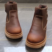 特价 牛皮工装 靴真皮短靴男机车靴透气马丁靴女复古马靴潮流骑士靴