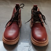 靴潮流休闲男靴复古女靴休闲短靴户外男鞋 特价 牛皮马丁靴真皮工装