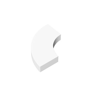 2x2弧形光面板 适用乐高零配件 小颗粒积木散件国产MOC 27925