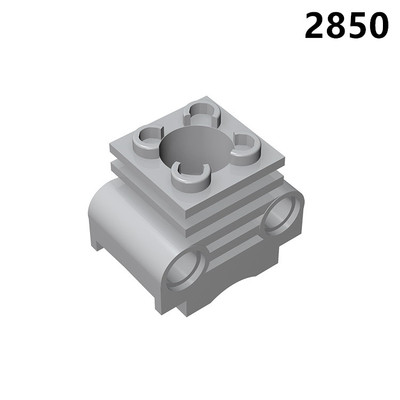 小颗粒积木配件气缸盖2850b