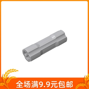 国产积木26287科技零配散件42195 6286381 6196757 1x3轴连接黑色