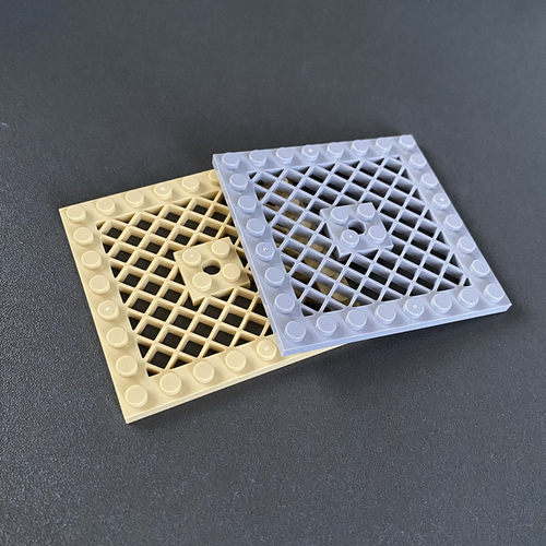 小颗粒积木8x8网格防护网4151