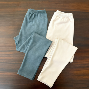 女款 磨毛衬裤 大码 女生弹力修身 内穿羊毛蚕丝打底线裤 女士加厚秋裤