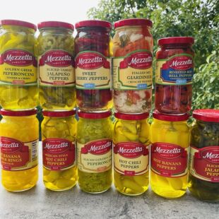 peppers美国金黄整辣椒473ml棒约翰披萨辣椒 圈 golden mezzetta