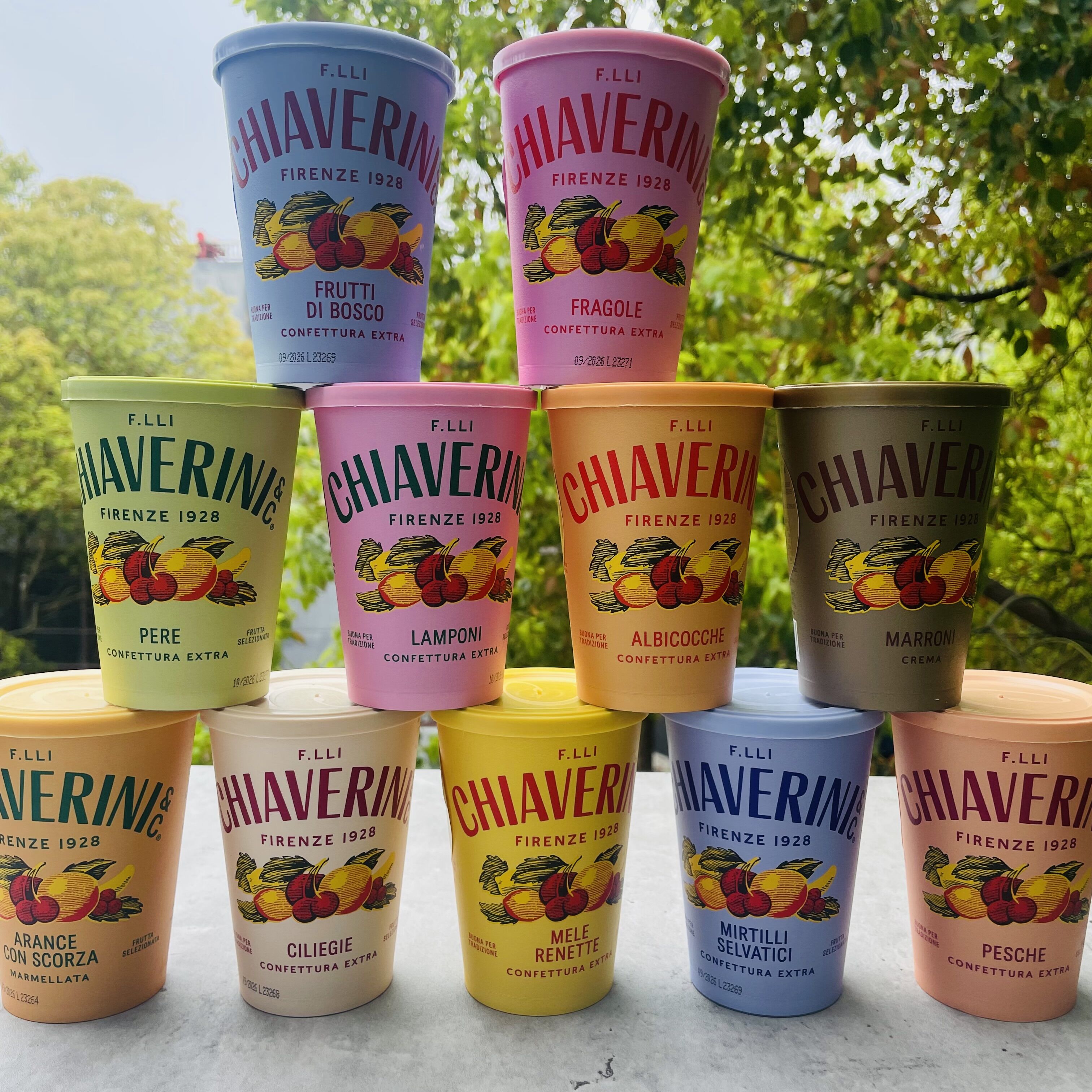 CHIAVERINI意大利果酱蓝莓草莓