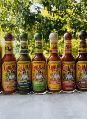 CHOLULA原味辣椒汁150ml墨西哥进口青柠青辣椒蒜味HOT SAUCE