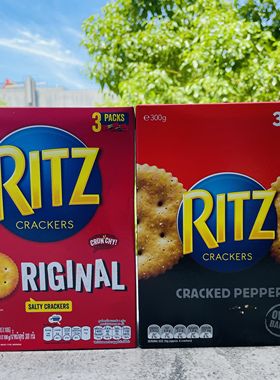RITZ CRACKERS 卡夫乐之原味饼干300g印尼进口零食