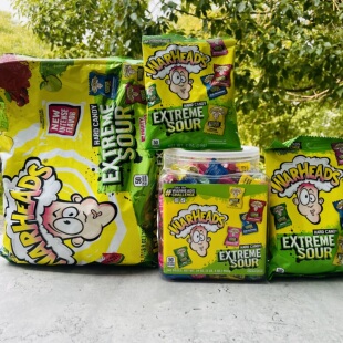 Warheads Extreme Sour Hard Candy墨西哥进口酸甜硬糖子弹头糖