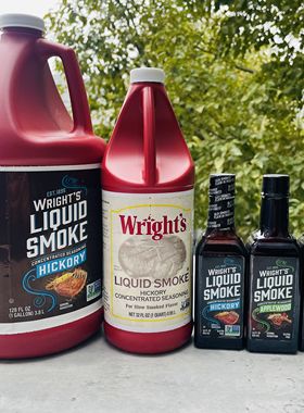 WRIGHT'S LIQUID SMOKE莱特牌烟熏风味调味汁牧豆树味103ml美国
