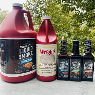 SMOKE莱特牌烟熏风味调味汁牧豆树味103ml美国 LIQUID WRIGHT