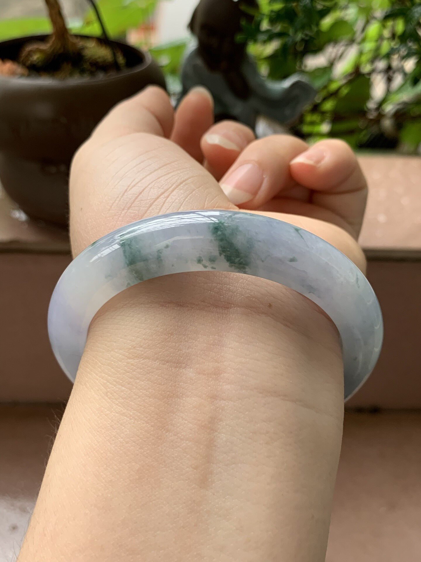 【小陈翡翠】缅甸天然翡翠A货紫缅甸翡翠