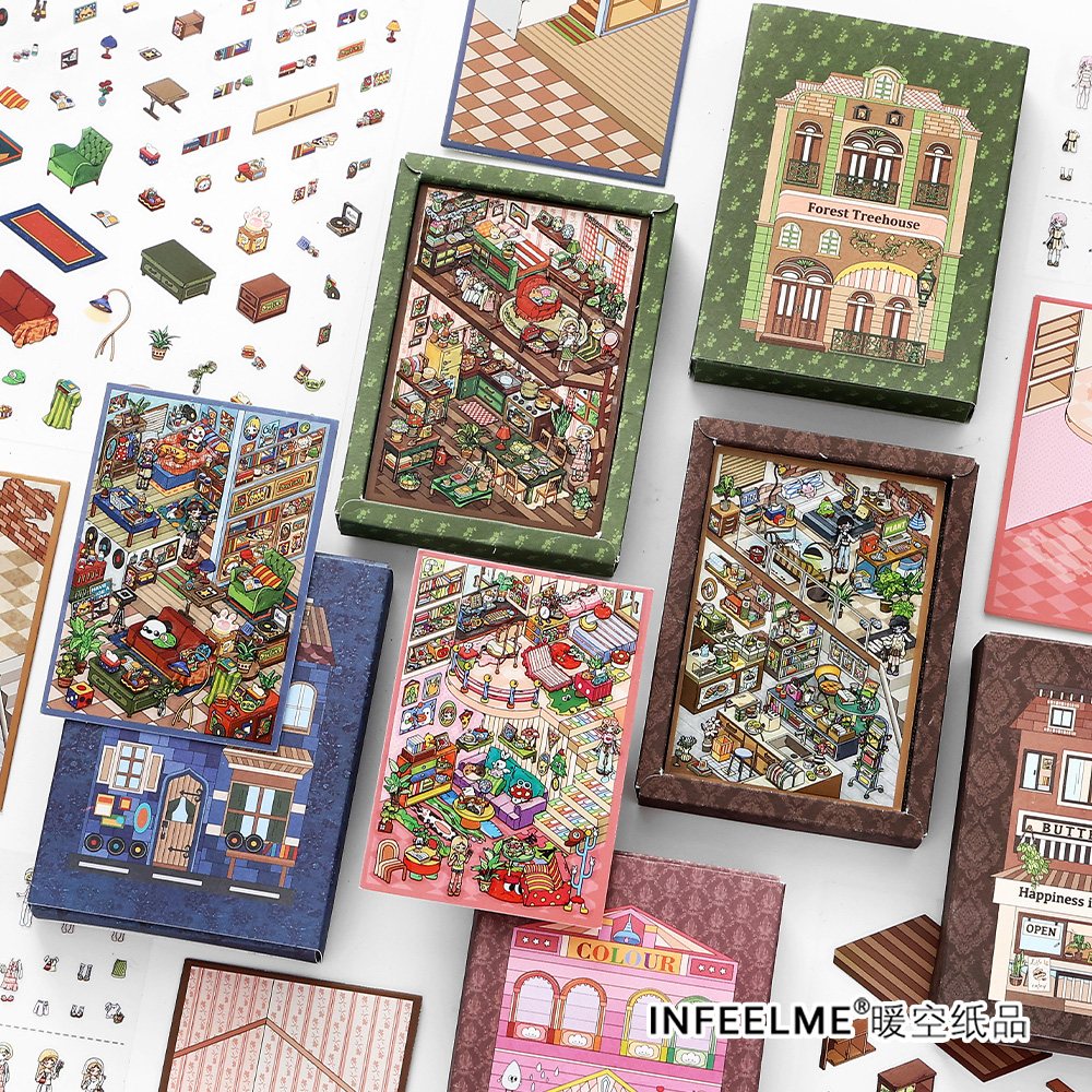 Infeel.Me我的小屋小人国造景贴