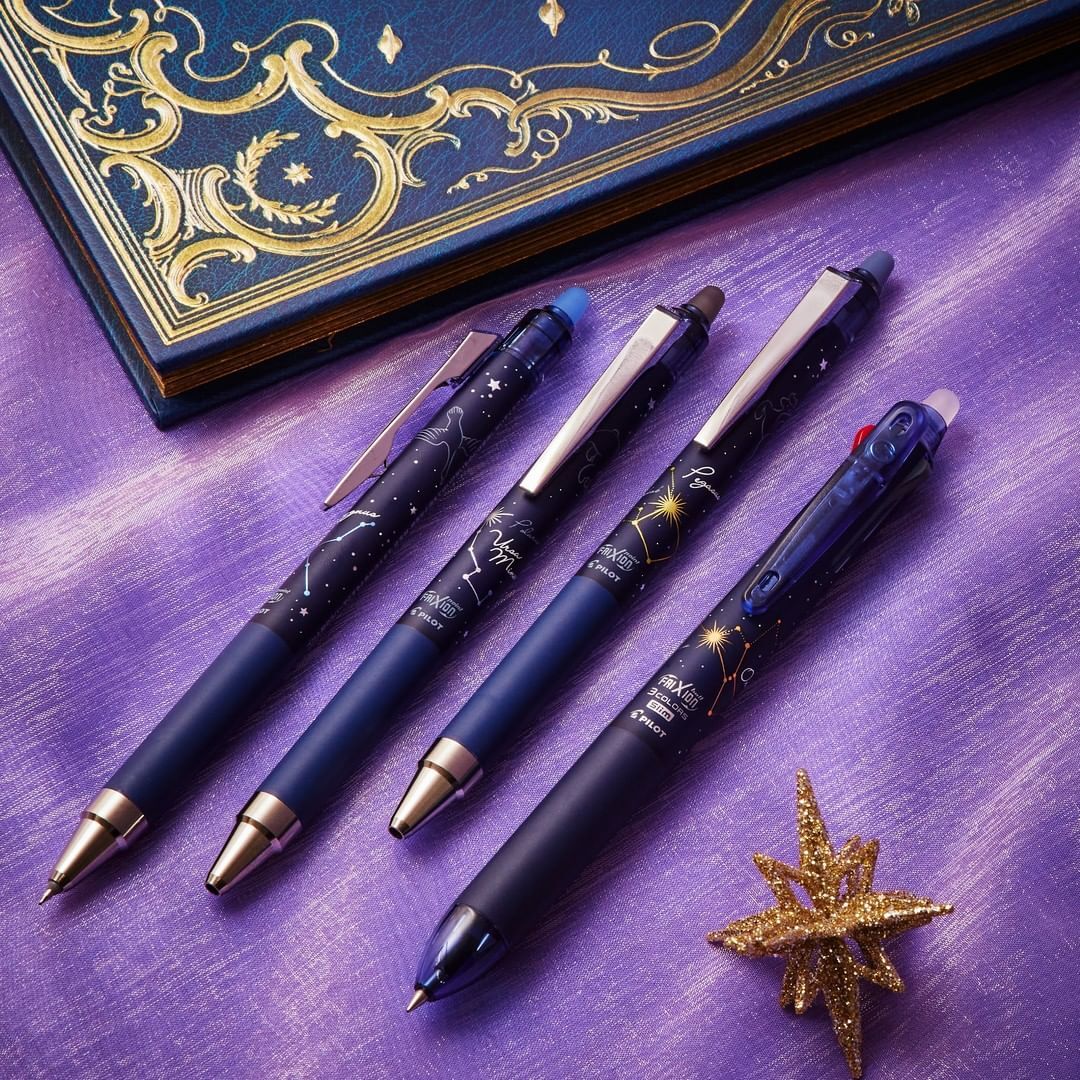 百乐按动可擦笔星座限定中性笔