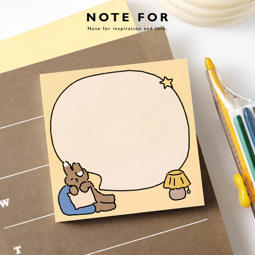 NOTEFOR今日宜躺100张便签本