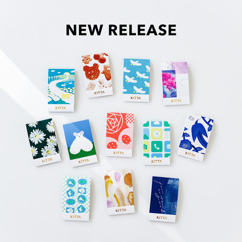 日本锦宫kitta便携贴纸第15弹